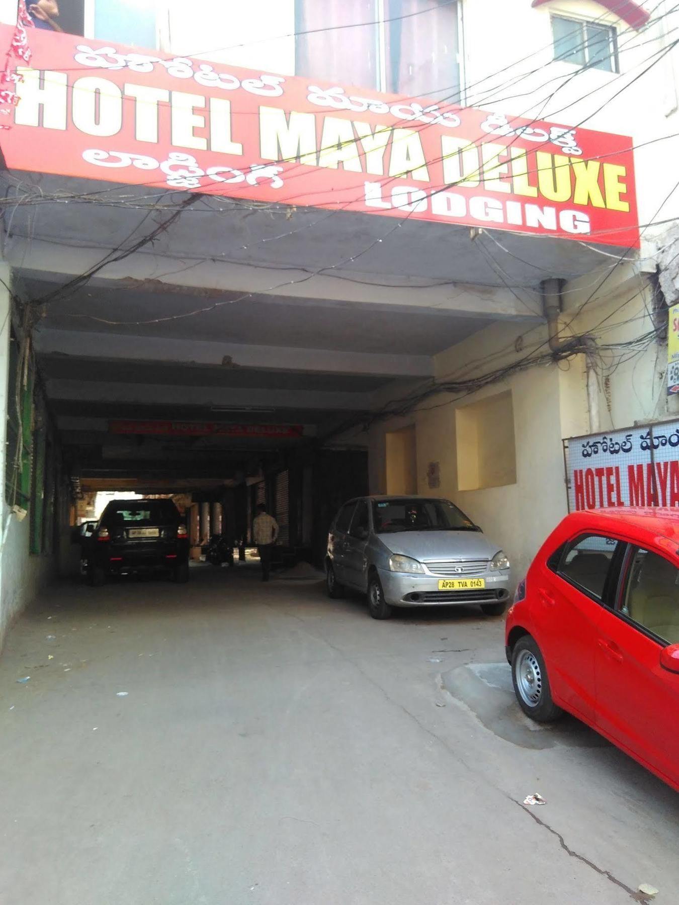 Hotel Maya Deluxe Hyderabad Exterior foto